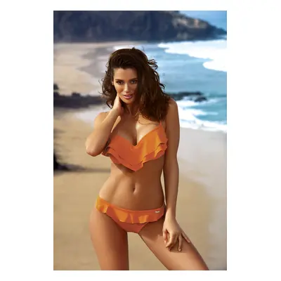 Oranžové bikiny s volány Matylda Orange M-469 (13)