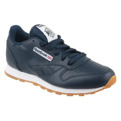 TMAVĚ MODRÉ DĚTSKÉ TENISKY REEBOK CLASSIC LEATHER AR1312