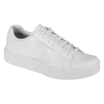 BÍLÉ PÁNSKÉ KOŽENÉ TENISKY SKECHERS EDEN LX - REMEMBRANCE 232865-WHT