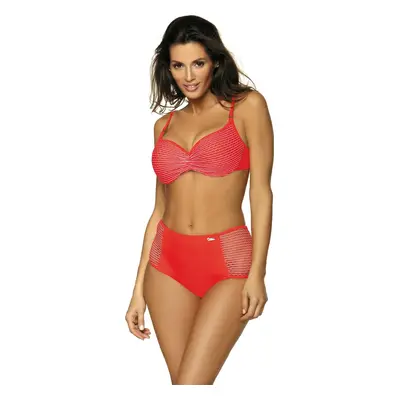 Červené push-up bikiny se síťovinou Martha Vitamina M-477 (4)