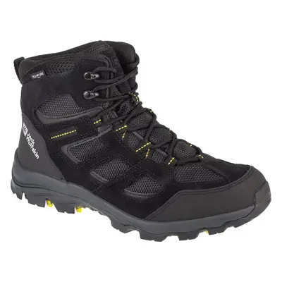 Černé kotníkové turistické boty Jack Wolfskin Vojo 3 Texapore Mid M 4042462-6055