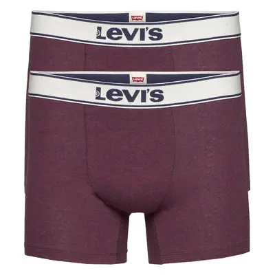 Vínová sada boxerek Levi's Boxer 2 Pairs Briefs 37149-0401