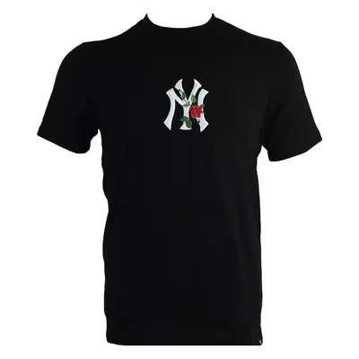 Černé tričko 47 Brand MLB New York Yankees Emb Backer Southside Tee 556925