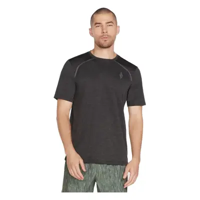 Černé tričko Skechers On the Road Tee M2TS209-BKCC