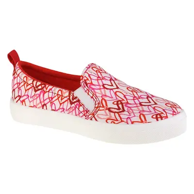 VZOROVANÉ DÁMSKÉ TENISKY SKECHERS POPPY DRIPPIN LOVE 155503-WRPK