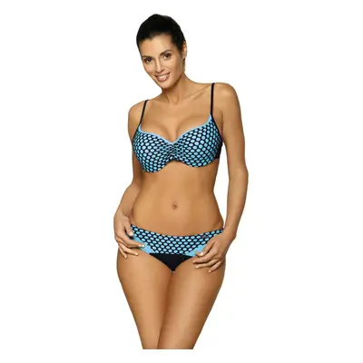 Světle modré puntíkaté bikiny Rosaline Skipper M-490 (7)