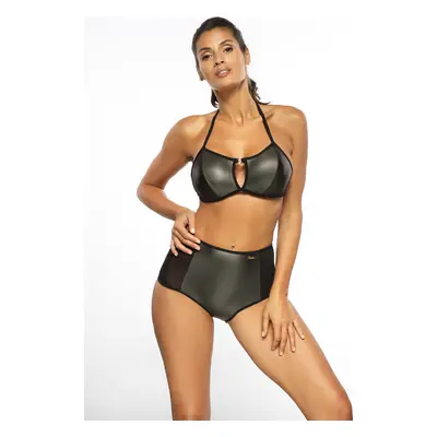 Khaki metalické bikiny Giselle Nero-Kaki M-620 (2)