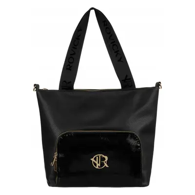 Rovicky Černá shopper kabelka [DH] TDR22036