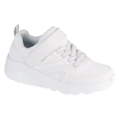 Bílé dětské tenisky Skechers Uno Lite - Echo Surge 403640L-WHT