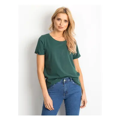 Dámské tmavě zelené tričko RV-TS-4838.17P-dark green