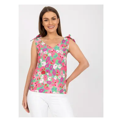 Barevný vzorovaný top -WN-TP-1482-3.45-multicolor