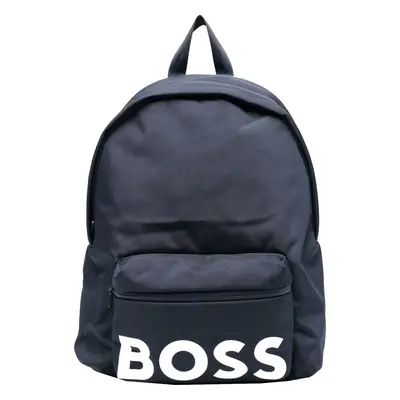 Modrý batoh BOSS Logo Backpack J20372-849