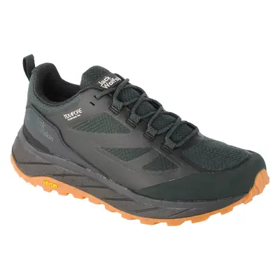 Tmavě zelené outdoorové tenisky Jack Wolfskin Terraventure Texapore Low M 4051621-4161