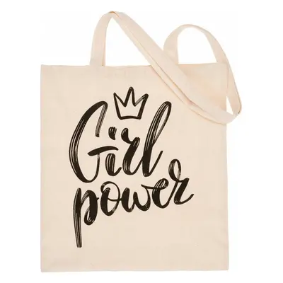 Bavlněná nákupní taška "girl power" [DH] EKO