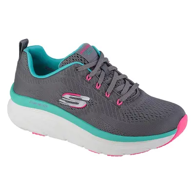 Šedé dámské tenisky Skechers D'Lux Walker - Fresh Finesse 149368-GMLT