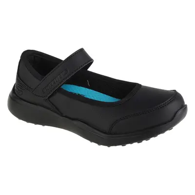 Černé dívčí baleríny Skechers Microstrides-Class Spirit 302606L-BBK