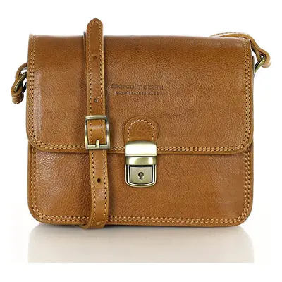 MARCO MAZZINI CAMEL ČTVERCOVÁ CROSSBODY KABELKA (L250A)