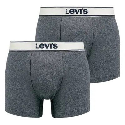 Šedá sada boxerek Levi's Boxer 2 Pairs Briefs 37149-0399