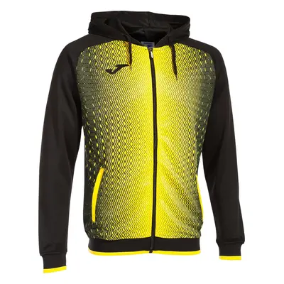 Černo-žlutá fotbalová mikina Joma Supernova Hooded Jacket 101285-109