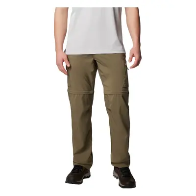 Khaki pánské kalhoty a šortky Columbia Silver Ridge Utility Convertible Pant 2012962397