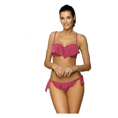 Růžové bikiny s volánem Meredith Rose Pink M-467 (8)