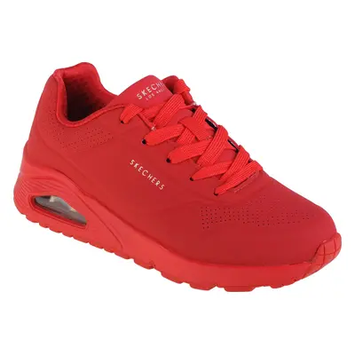 Červené stylové tenisky Skechers Uno Stand On Air 310024L-RED