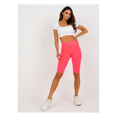 Neonově růžové biker shorts EM-LG-574-1.40-fluo pink