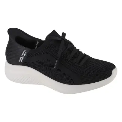 ČERNO-BÍLÉ DÁMSKÉ TENISKY SKECHERS ULTRA FLEX 3.0 BRILLIANT SLIP-INS 149710-BLK