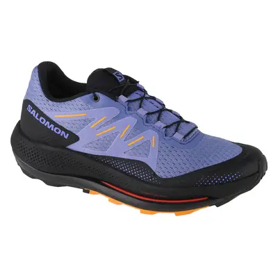 Fialové běžecké tenisky Salomon Pulsar Trail W 416150