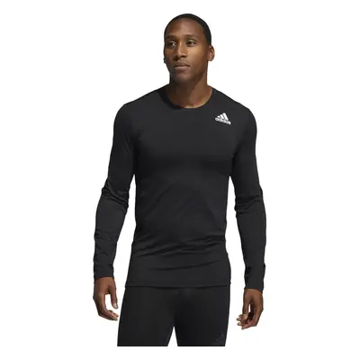 Černé pánské tričko adidas Techfit Compression Long Sleeve GM5038