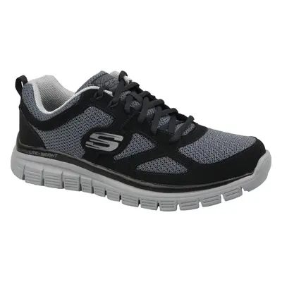 Černo-šedé pánské tenisky Skechers Burns Agoura 52635-BKGY