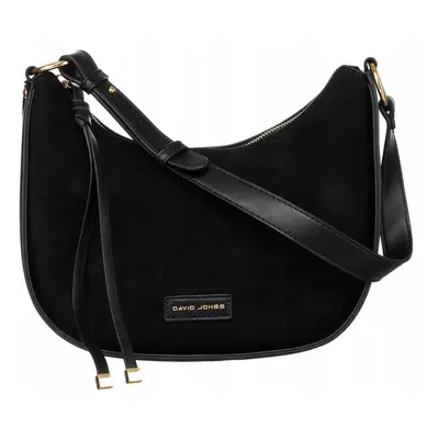 David Jones Černá elegantní crossbody kabelka CM6542