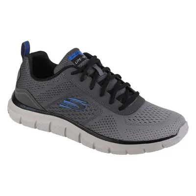 ŠEDÉ PÁNSKÉ TENISKY SKECHERS TRACK - RIPKENT 232399-CCGY