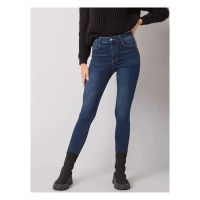 Tmavě modré dámské skinny džíny NM-SP-L71.15-dark blue