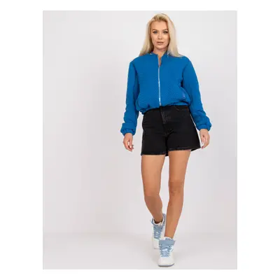 Modrý prošívaný bomber Haiti -RV-KR-006.16-blue