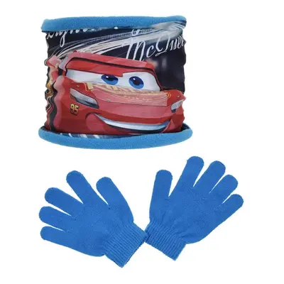 Disney Cars modrý nákrčník + rukavice