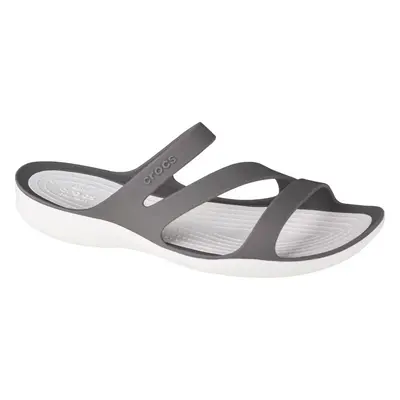 Šedé dámské nazouváky Crocs W Swiftwater Sandals 203998-06X