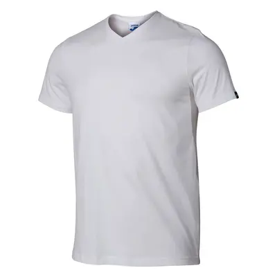 Bílé bavlněné tričko Joma Versalles Short Sleeve Tee 101740-200