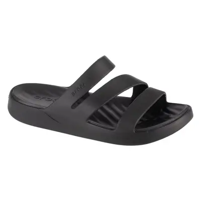 Černé sportovní pantofle Crocs Getaway Strappy Sandal W 209587-001