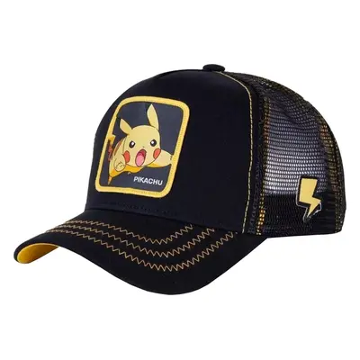 ČERNÁ PÁNSKÁ KŠILTOVKA CAPSLAB FREEGUN POKEMON PIKACHU CAP CL-PKM2-1-PIK7