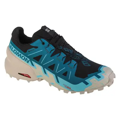 Černo-modré pánské trailové tenisky Salomon Speedcross 6 GTX 471152