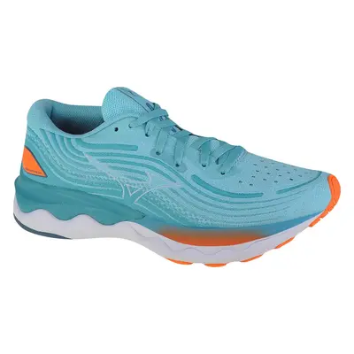 Světle modré dámské běžecké tenisky Mizuno Wave Skyrise 4 J1GD230921