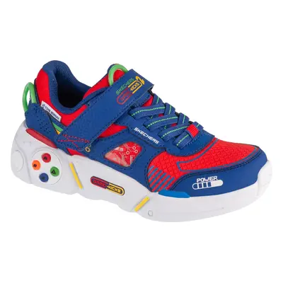 Chlapecké červeno-modré tenisky Skechers Gametronix 2.0 402270L-BLMT