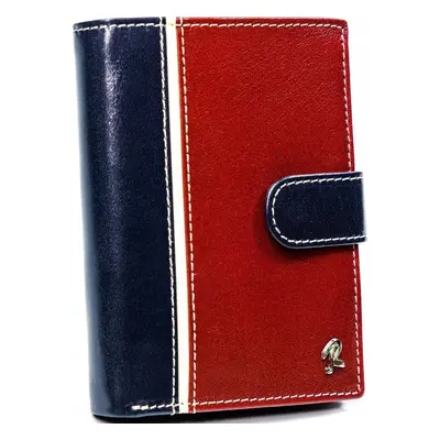 Rovicky Červeno-modrá peněženka se zapínáním L098 331L-RBA-D NAVY-RED