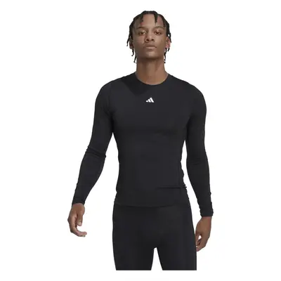 Černé pánské tričko adidas Techfit Training Long Sleeve HK2336