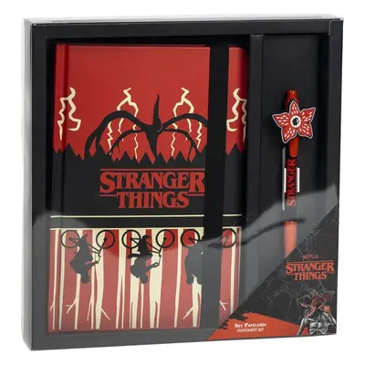 SET ZÁPISNÍKU A PERA STRANGER THINGS