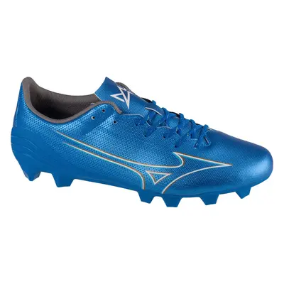 Modré pánské kopačky Mizuno Alpha Select FG P1GA246527