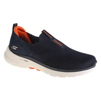 Modré pánské tenisky Skechers Go Walk 6 216202-NVOR