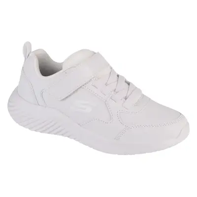 Bílé dětské tenisky Skechers Bounder - Power Study 405626L-WHT