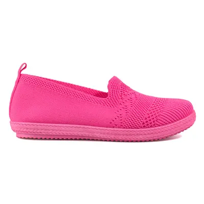 DÁMSKÉ TEXTILNÍ SLIP-ON TENISKY SHELOVET RŮŽOVÉ JHY233-5PEA